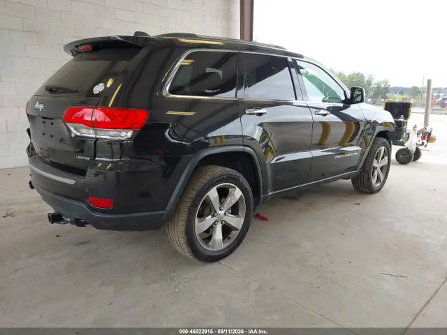 1C4RJFBG8GC310794 — 2016 Jeep Grand Cherokee Limited, фото 4 с аукциона IAAI 30.09.2026, Задняя часть слева