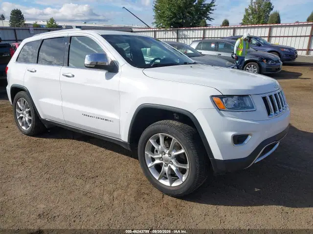 1C4RJFBT8GC429264 — 2016 Jeep Grand Cherokee Limited, Задняя часть слева (Left Rear), фото до ремонта