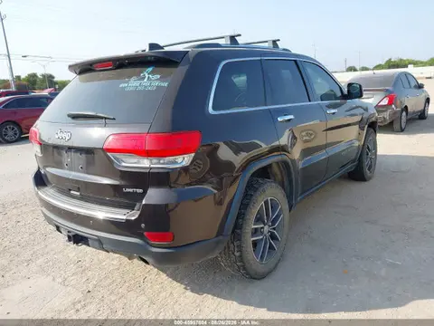 2017 Jeep Grand Cherokee Limited VIN 1C4RJFBG2HC603396 фото 4