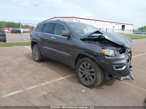 1C4RJFBG6JC435185 — 2018 Jeep Grand Cherokee Limited, Передняя часть (Front), фото до ремонта