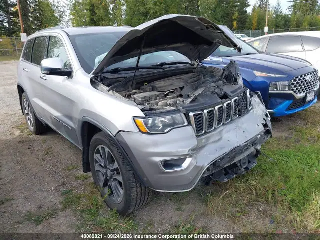 1C4RJFBG5JC510510 — 2018 Jeep Grand Cherokee Limited, Передняя часть (Front), фото до ремонта