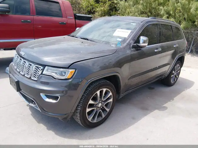 2018 Jeep Grand Cherokee Overland 4x2 VIN 1C4RJECG2JC142196 фото 2