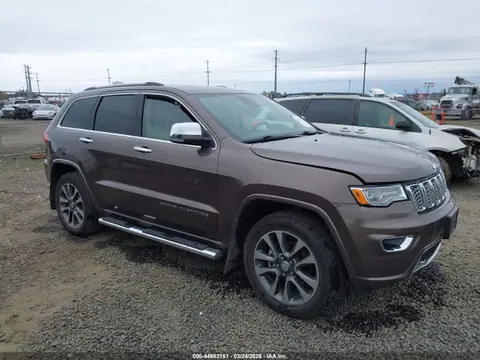 2017 Jeep Grand Cherokee Overland 4x4 VIN 1C4RJFCG3HC790324 фото 1