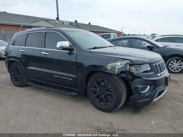 2014 Jeep Grand Cherokee Overland VIN 1C4RJFCM5EC398916 фото 1