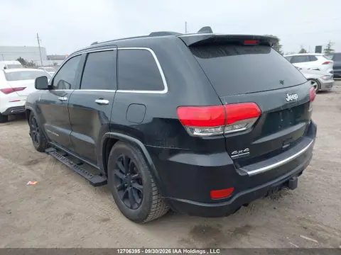 2014 Jeep Grand Cherokee Overland VIN 1C4RJFCM5EC398916 фото 3