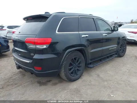 2014 Jeep Grand Cherokee Overland VIN 1C4RJFCM5EC398916 фото 4