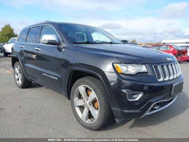 2014 Jeep Grand Cherokee Overland VIN 1C4RJFCG6EC498324 фото 1
