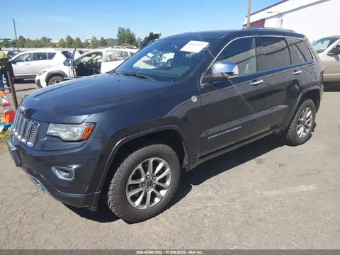 2014 Jeep Grand Cherokee Overland VIN 1C4RJFCG0EC196933 фото 2