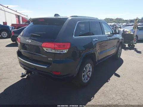 2014 Jeep Grand Cherokee Overland VIN 1C4RJFCG0EC196933 фото 4