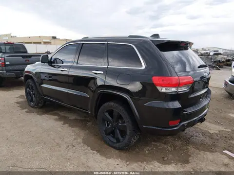 2014 Jeep Grand Cherokee Overland VIN 1C4RJFCT1EC251984 фото 3
