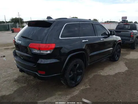 2014 Jeep Grand Cherokee Overland VIN 1C4RJFCT1EC251984 фото 4