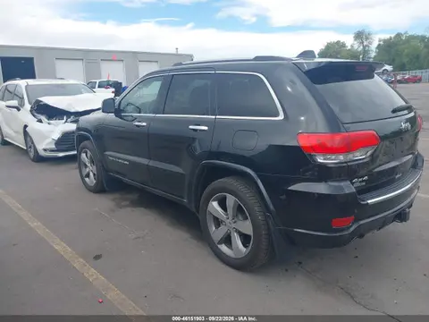 2014 Jeep Grand Cherokee Overland VIN 1C4RJFCT0EC137507 фото 3