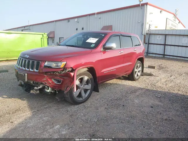 2015 Jeep Grand Cherokee Overland VIN 1C4RJECG6FC856937 фото 2