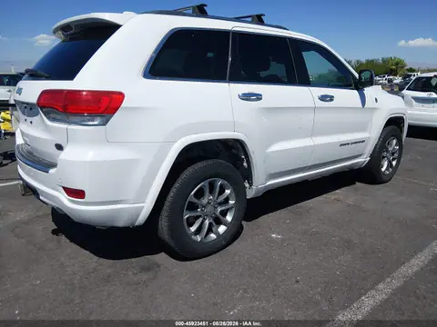 2015 Jeep Grand Cherokee Overland VIN 1C4RJFCM9FC618673 фото 4
