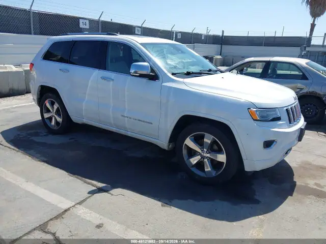 1C4RJECGXFC906481 — 2015 Jeep Grand Cherokee Overland, Естественный износ (Normal Wear & Tear), фото до ремонта