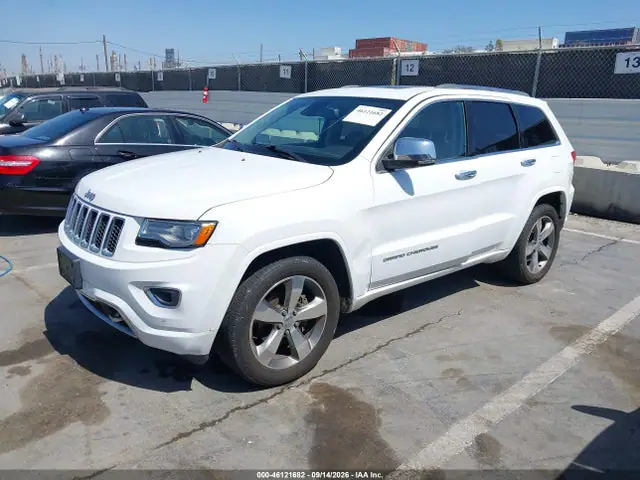 1C4RJECGXFC906481 — 2015 Jeep Grand Cherokee Overland, фото 2 с аукциона IAAI 30.09.2026, Естественный износ