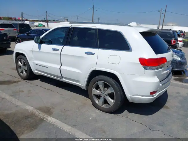 1C4RJECGXFC906481 — 2015 Jeep Grand Cherokee Overland, фото 3 с аукциона IAAI 30.09.2026, Естественный износ