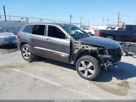 1C4RJFCG9FC833559 — 2015 Jeep Grand Cherokee Overland, Передняя часть (Front End), фото до ремонта