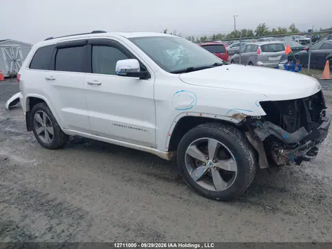 1C4RJFCG2GC446336 — 2016 Jeep Grand Cherokee Overland, Передняя часть (Front), фото до ремонта
