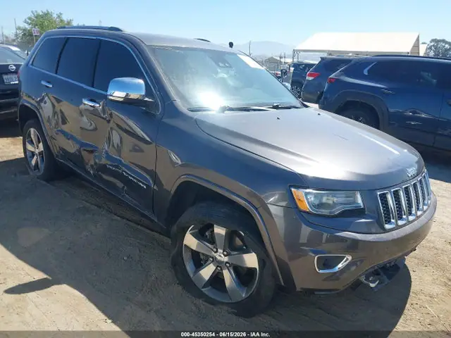1C4RJECG4GC322160 — 2016 Jeep Grand Cherokee Overland, Правый бок (Right Side), фото до ремонта
