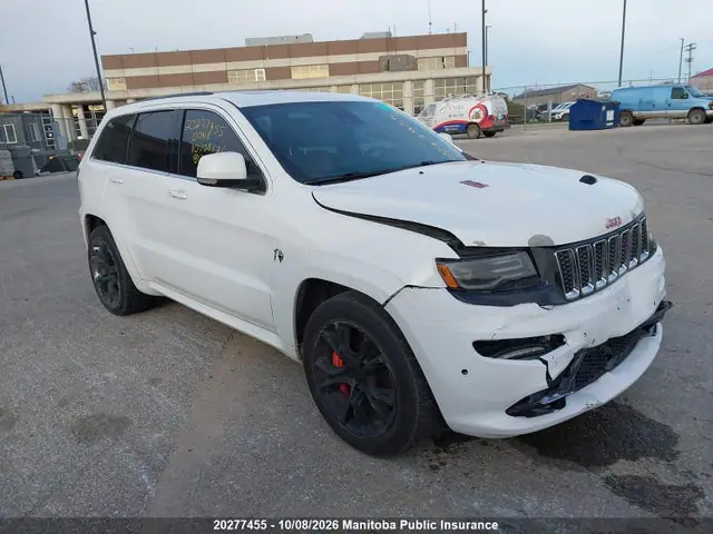 1C4RJFDJ9FC702044 Jeep Grand Cherokee Srt 2015 — повреждение Передняя часть, фото до ремонта