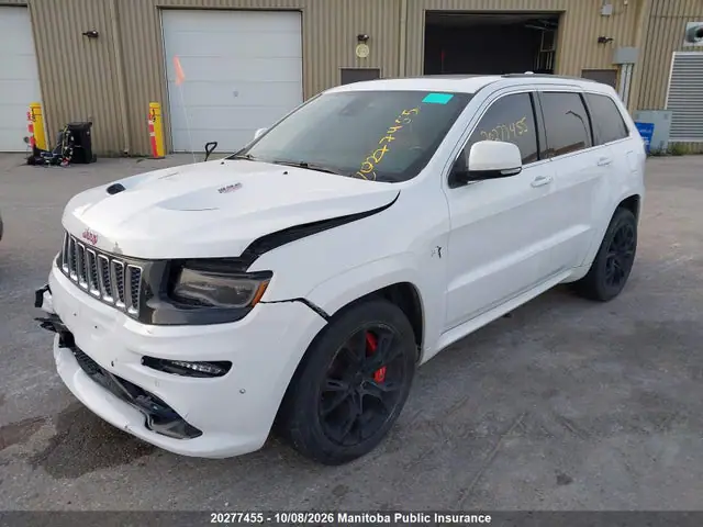 1C4RJFDJ9FC702044 — 2015 Jeep Grand Cherokee Srt, фото 2 с аукциона IAAI 14.10.2026, Передняя часть