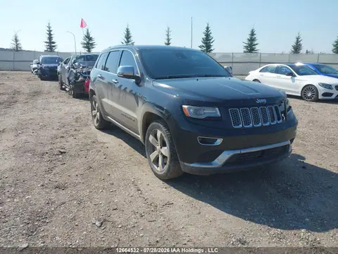1C4RJFJT2EC459679 — 2014 Jeep Grand Cherokee Summit, Передняя часть (Front), фото до ремонта
