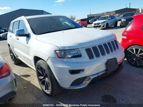 1C4RJFJM4EC333090 — 2014 Jeep Grand Cherokee Summit, Передняя часть (Front), фото до ремонта