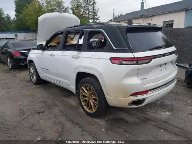 2022 Jeep Grand Cherokee Summit VIN 1C4RJHEG8N8540214 фото 3