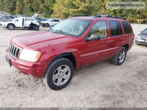 2001 Jeep Grand Cherokee Limited VIN 1J4GW58N11C669320 фото 3