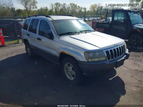 1J4GW48S62C260277 — 2002 Jeep Grand Cherokee, Естественный износ, фото до ремонта