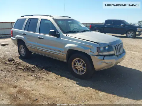 1J8GW48SX4C164623 — 2004 Jeep Grand Cherokee, Передняя часть, фото до ремонта
