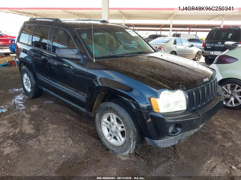 2006 Jeep Grand Cherokee Laredo VIN 1J4GR48K96C250341 фото 2