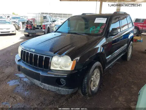 2006 Jeep Grand Cherokee Laredo VIN 1J4GR48K96C250341 фото 3