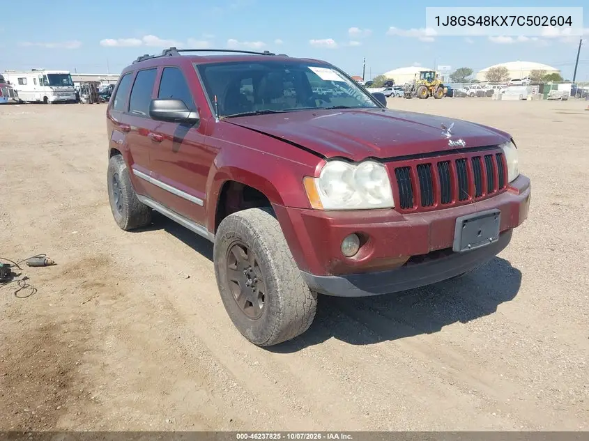 1J8GS48KX7C502604 лот 46237825