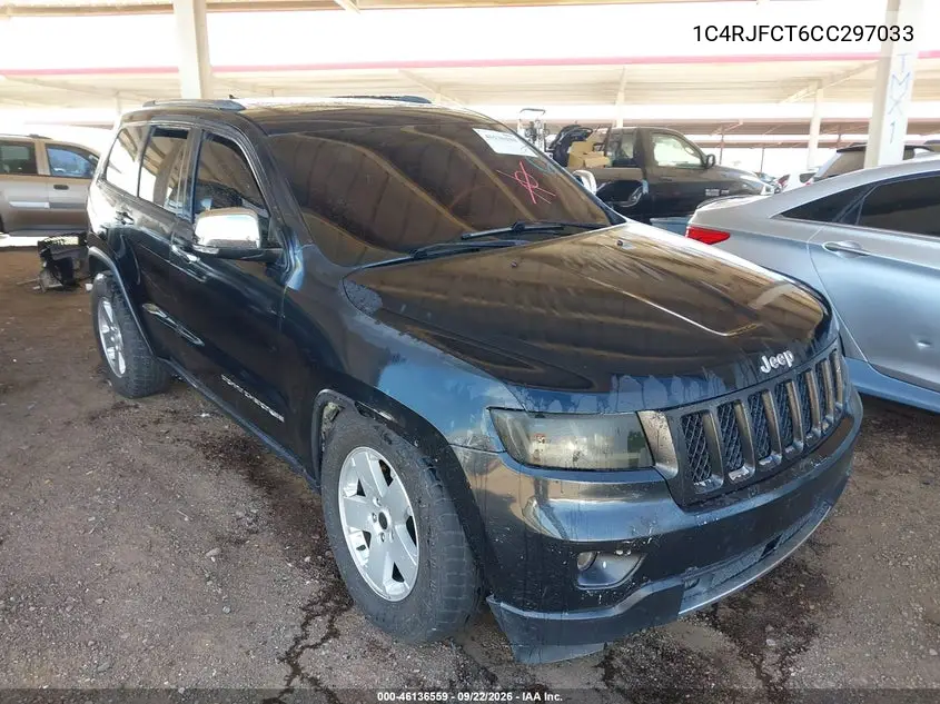 2012 Jeep Grand Cherokee Overland VIN 1C4RJFCT6CC297033 фото 2
