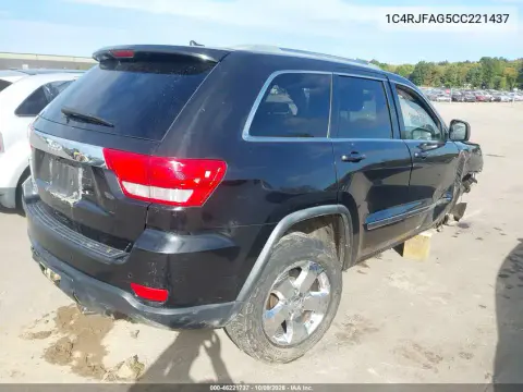 2012 Jeep Grand Cherokee Laredo VIN 1C4RJFAG5CC221437 фото 5