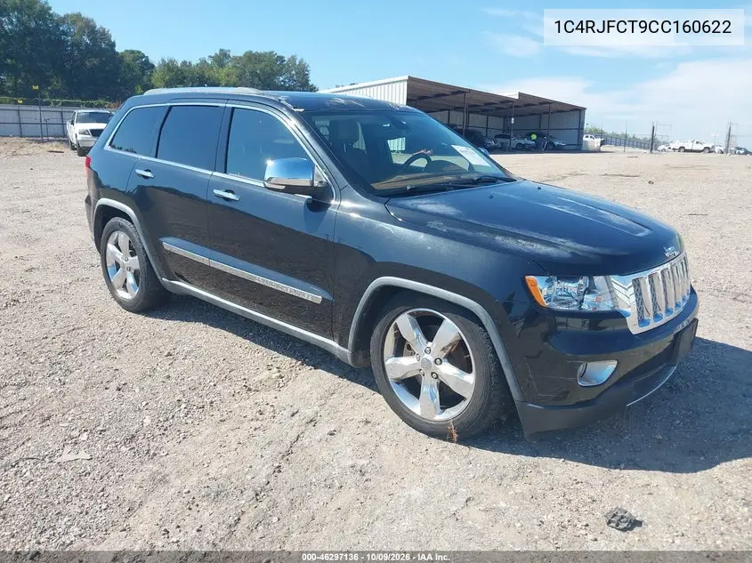 2012 Jeep Grand Cherokee Overland VIN 1C4RJFCT9CC160622 фото 1