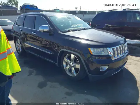 2012 Jeep Grand Cherokee Overland VIN 1C4RJFCT2CC176841 фото 2