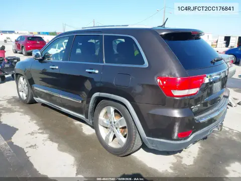 2012 Jeep Grand Cherokee Overland VIN 1C4RJFCT2CC176841 фото 4