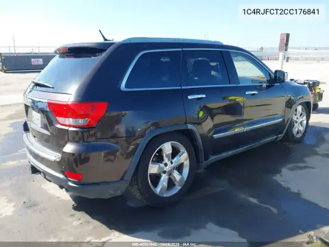 2012 Jeep Grand Cherokee Overland VIN 1C4RJFCT2CC176841 фото 5