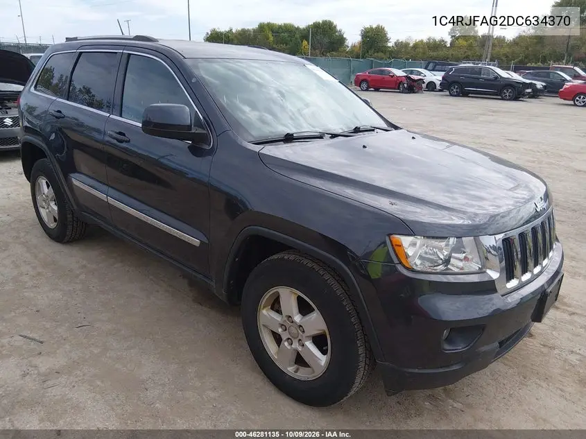 2013 Jeep Grand Cherokee Laredo VIN 1C4RJFAG2DC634370 фото 2
