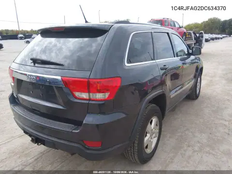 2013 Jeep Grand Cherokee Laredo VIN 1C4RJFAG2DC634370 фото 5
