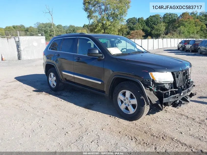 2013 Jeep Grand Cherokee Laredo VIN 1C4RJFAGXDC583717 фото 2