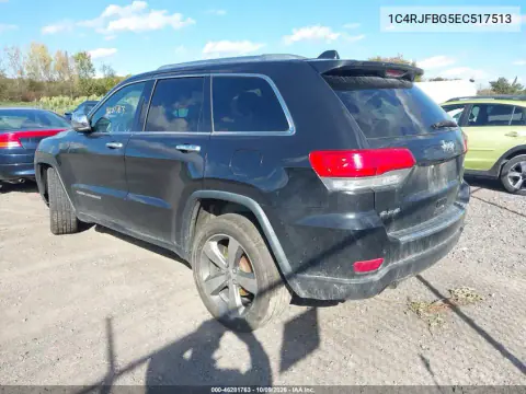 2014 Jeep Grand Cherokee Limited VIN 1C4RJFBG5EC517513 фото 4