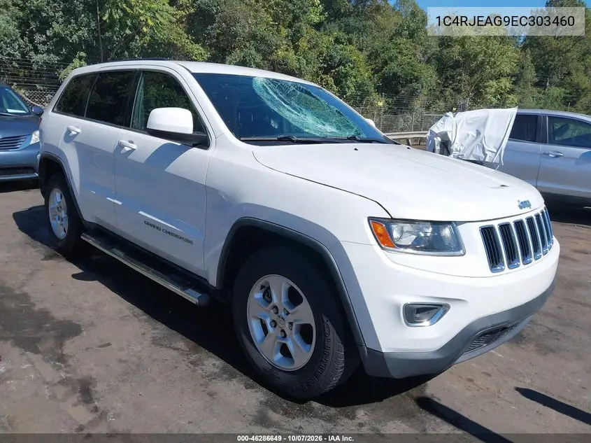 2014 Jeep Grand Cherokee Laredo VIN 1C4RJEAG9EC303460 фото 2