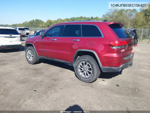 2014 Jeep Grand Cherokee Limited VIN 1C4RJFBG3EC156427 фото 4