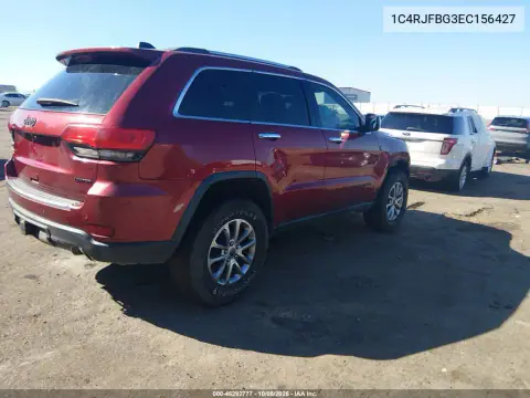 2014 Jeep Grand Cherokee Limited VIN 1C4RJFBG3EC156427 фото 5
