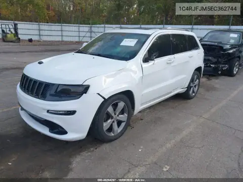 2014 Jeep Grand Cherokee Summit VIN 1C4RJFJM5EC362744 фото 3