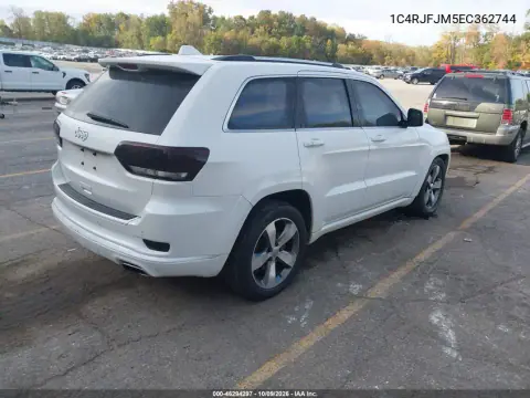 2014 Jeep Grand Cherokee Summit VIN 1C4RJFJM5EC362744 фото 5